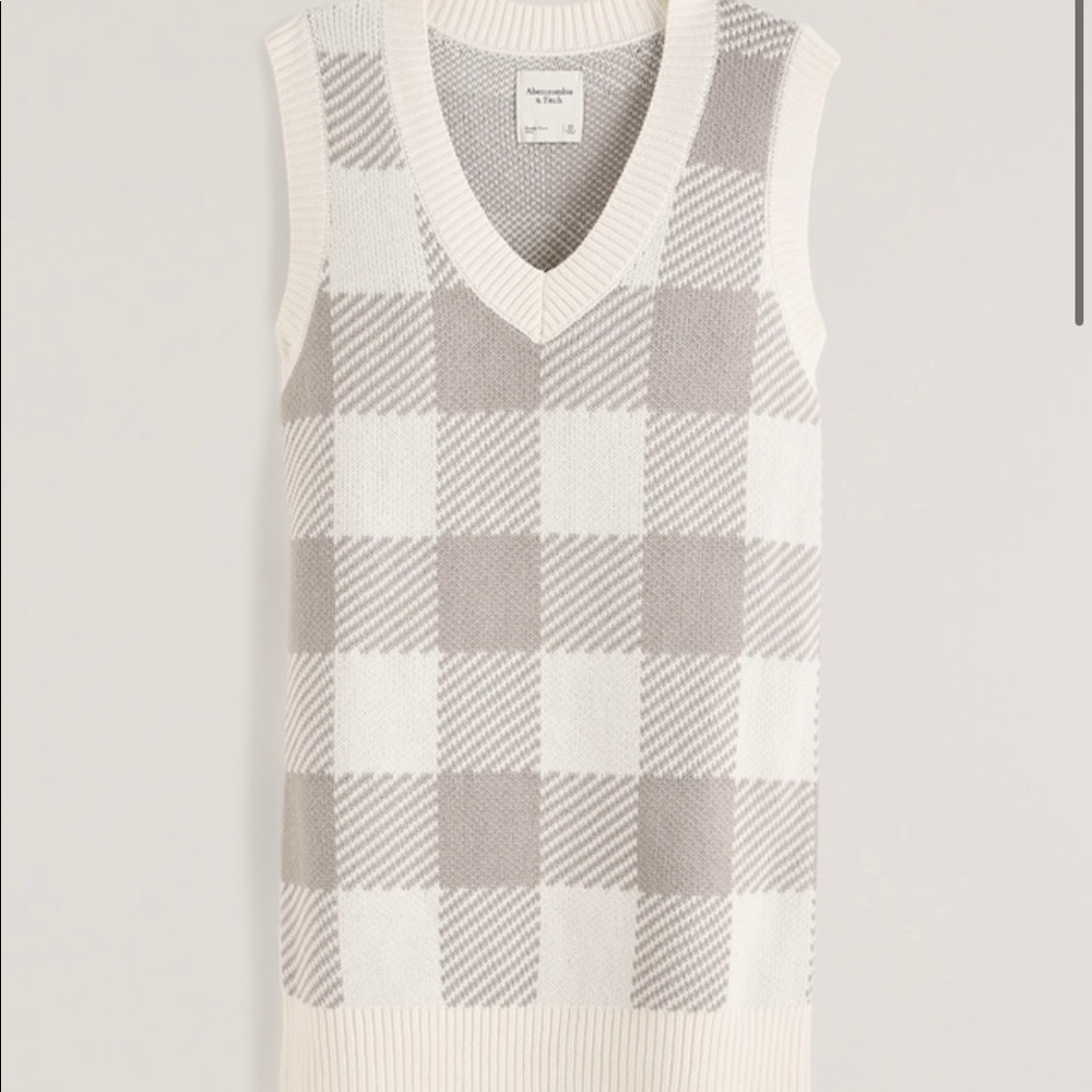 Abercrombie & Fitch Sweater Vest Mini Dress
